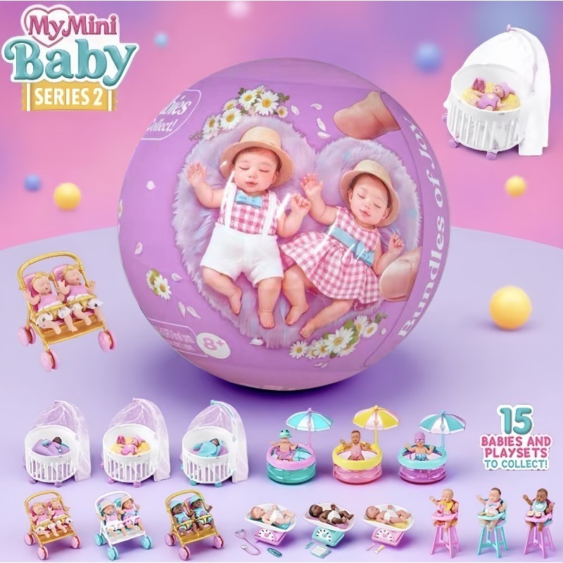 미니 서프라이즈 베이비 볼 블라인드 박스, 5개입, 실 - Baby Products Toys 리뷰 및 가격
