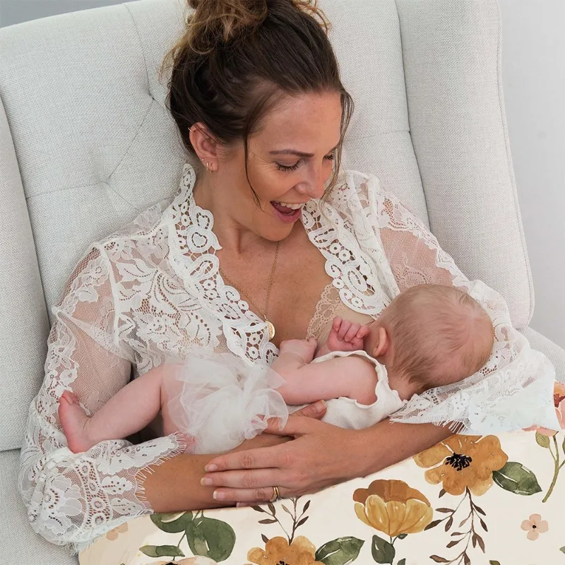아기 모유 수유 베개 산후 U 자형 베개 부드러운 다기 - Nursing Pillow Breastfeeding 리뷰 및 가격