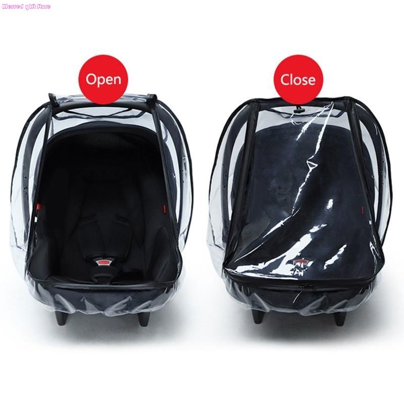D0JC 아기 자동차 좌석 레인 커버 식품 학년 EVA - Infant Car Seat Cover 리뷰 및 가격