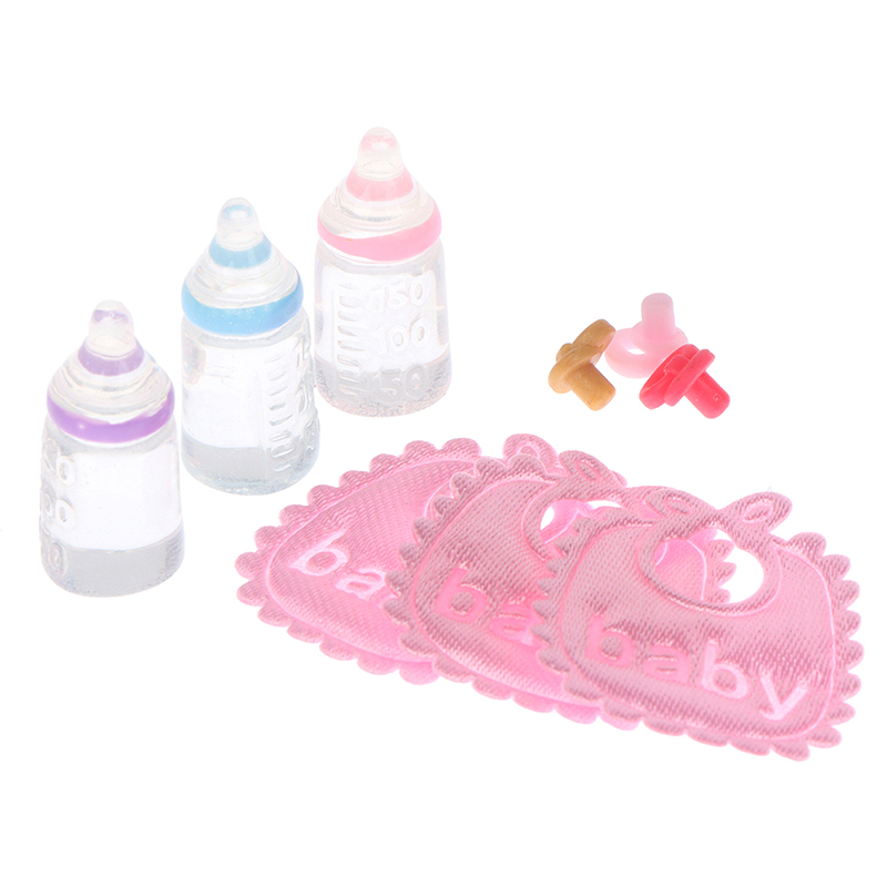 1:12 인형 집 미니어처 젖병 젖꼭지 턱받이 세트,  - Zwitsal Baby Products 리뷰 및 가격